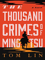The Thousand Crimes of Ming Tsu book cover graphic.
